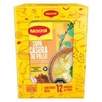 MAGGI® Sopa Casera de Pollo Display 12 Sobres de 62 g