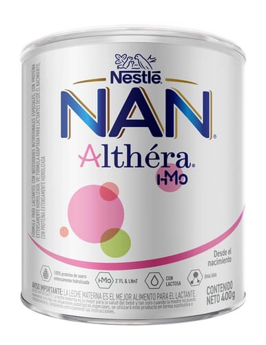 NAN® ALTHÉRA® HMO Fórmula Infantil Hipoalergénica con proteínas de suero Extensamente Hidrolizada 400 g