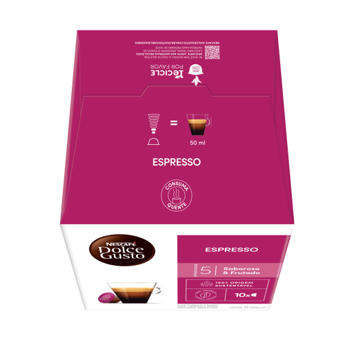 NESCAFÉ® DOLCE GUSTO Espresso 10 cápsulas