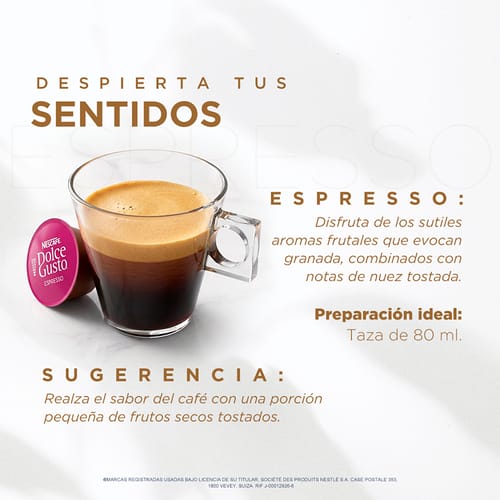 NESCAFÉ® DOLCE GUSTO Espresso 10 cápsulas