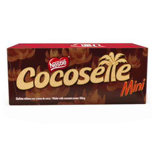 COCOSETTE® Mini Galleta Rellena de Crema de Coco Display 18 Unidades de 25 g