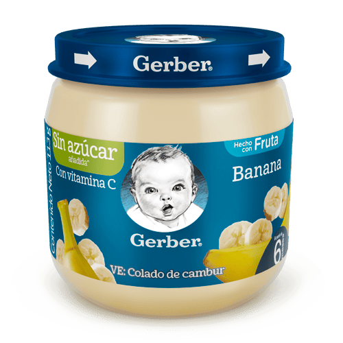 GERBER® Compota de Cambur 113 g