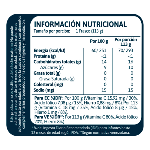 GERBER® Compota de Cambur 113 g