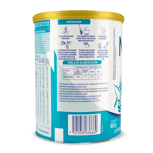 NAN® OPTIPRO 3 Fórmula Infantil de Crecimiento a partir de los 24 Meses 800 g