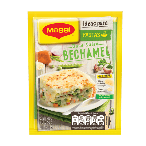 MAGGI® Base para Salsa Bechamel Bulto 24 Unidades de 50 g 
