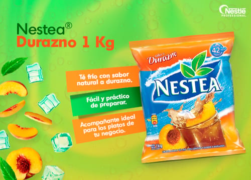 NESTEA® Bebida en Polvo Sabor a Durazno Bolsa 1 kg
