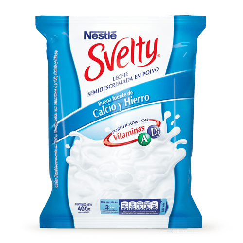 SVELTY® Leche Semidescremada en Polvo 400 g